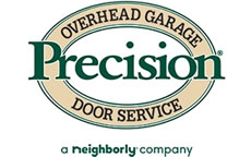 precision door logo